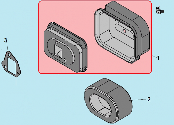 8 ВОЗДУШНЫЙ ФИЛЬТР ГЕНЕРАТОР CHAMPION DG6501E-3
