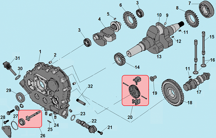 6 ДЕТАЛИ ДИГАТЕЛЯ - БЛОК - СВЕЧА - ГЛОВКА - КЛАПАНА - ПРОКЛАДКИ ГЕНЕРАТОР CHAMPION DG6501ES +ATS
