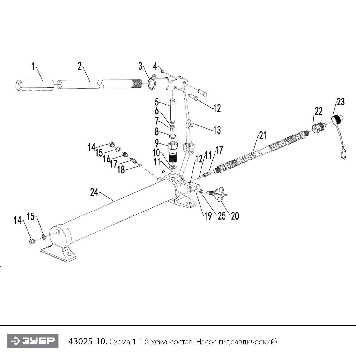 Насосы гидравлические 43025-10