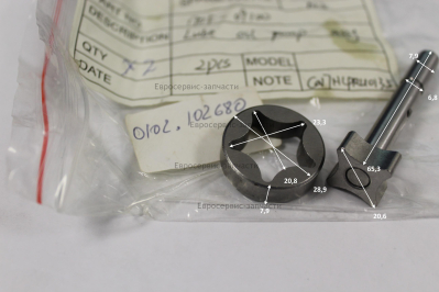 Насос  масляный в сборе , 170F-09100 , ДЭС4000ЕМ