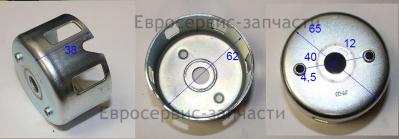 Муфта стартера ручного