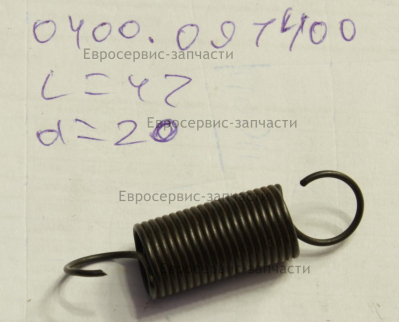 Пружина рычага натяжения, аналог 0400.088700