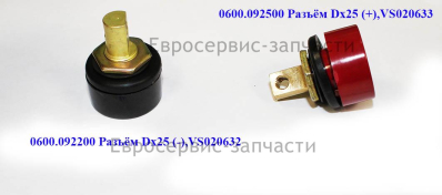 Разъем Dх25 (-)