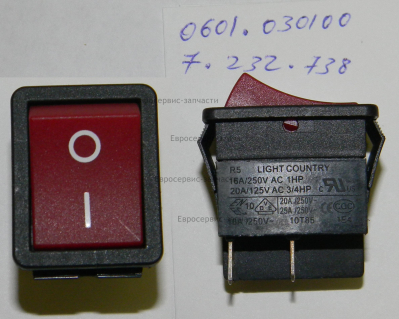 Выключатель влагозащищенный,MIG-200P