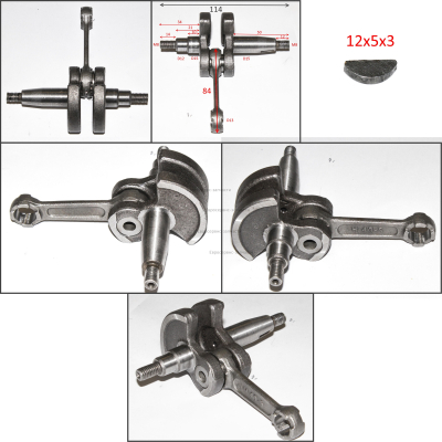 Вал коленчатый в сборе