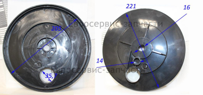 Колпачок пылезащитный колеса заднего