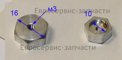 Гайка шестигранная