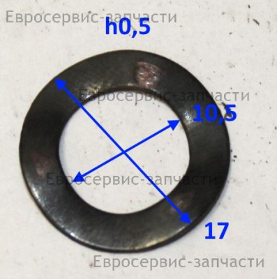 Шайба волнистая 10х17 мм