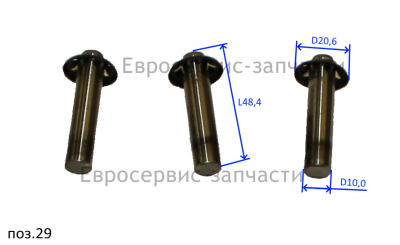 Поршень комплект 3шт. М 1800РБК