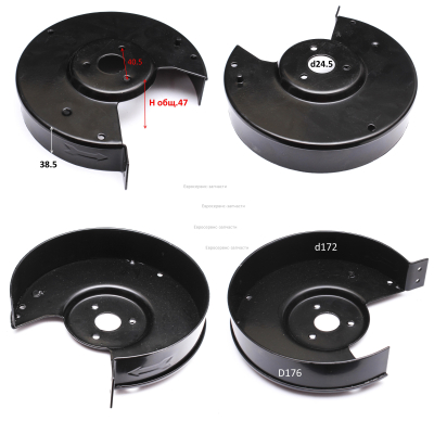 Кожух левый в сборе СТ300С, СТ300РС (см. код 1103.025800)