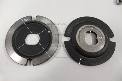 Фланец внутренний, D89.7.  BH-813-59.  ПМ 2535. СМ.1107.012100