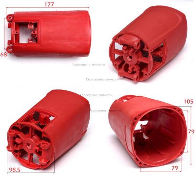 Корпус электродвигателя. ZID-UL-200B-8. ВЭ 2050