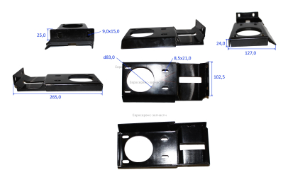 Кронштейн (левый)