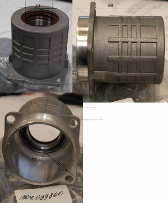 Корпус ствола в сборе. ZP-4002-01. П1340ЭМ