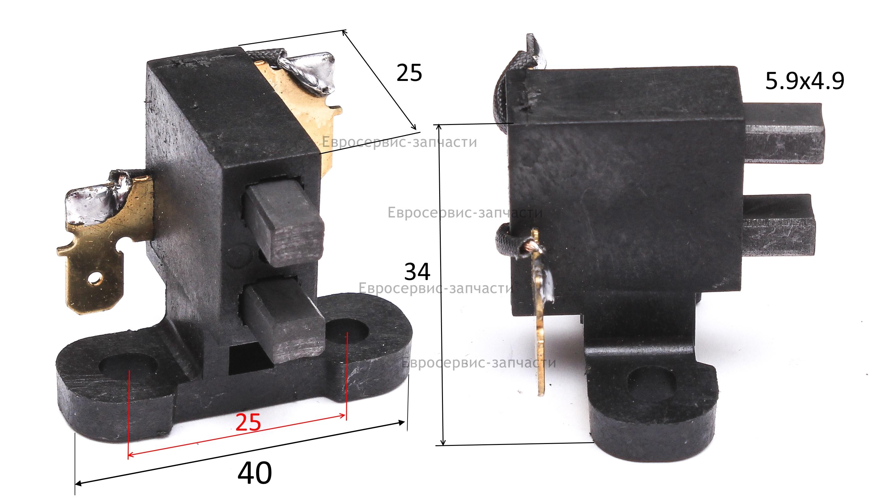 Блок щеток с щеткодержателем 0220100-0001 СГБ 3000Р ПРО
