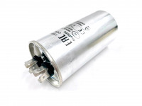 Конденсатор CBB65 40uF 450V алюминий 2x4 контакта