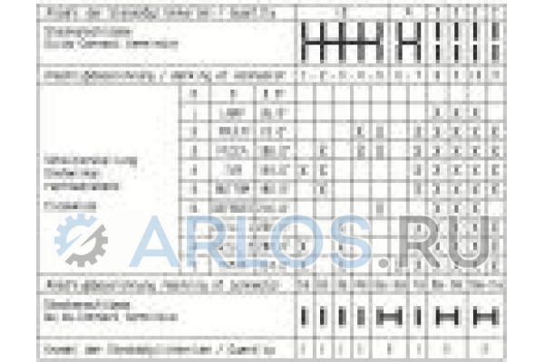 Переключатель режимов духовки для плиты Electrolux 3872528009